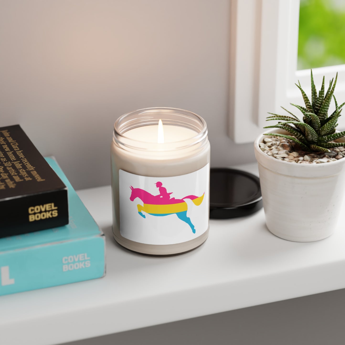 PAN JUMP Scented Soy Candle, 9oz