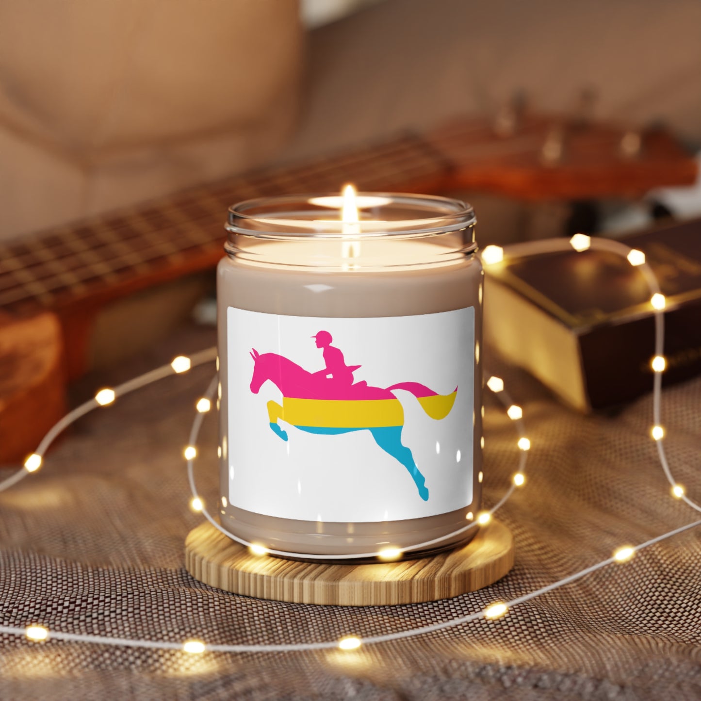 PAN JUMP Scented Soy Candle, 9oz