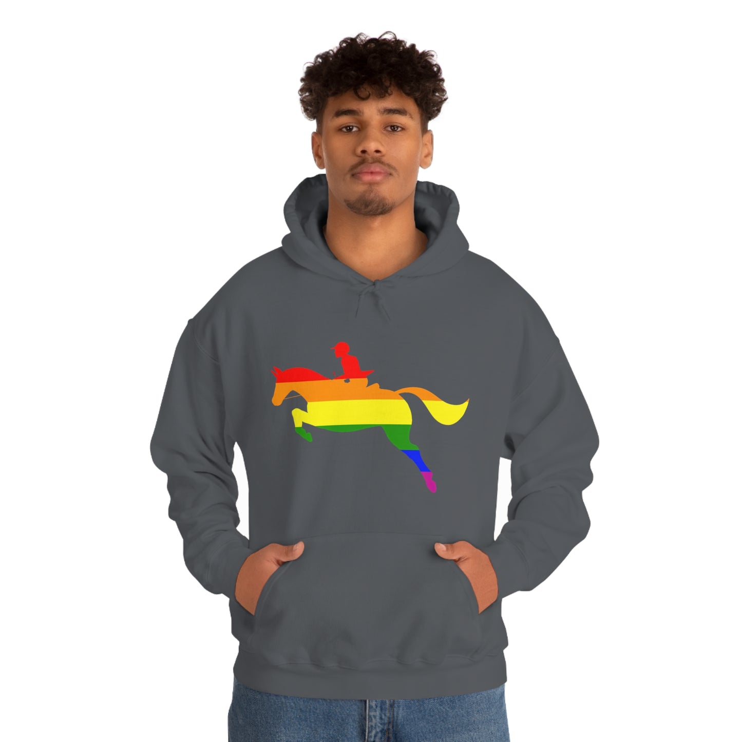 PRIDE, LOVE, and HORSES Hooded Sweatshirt
