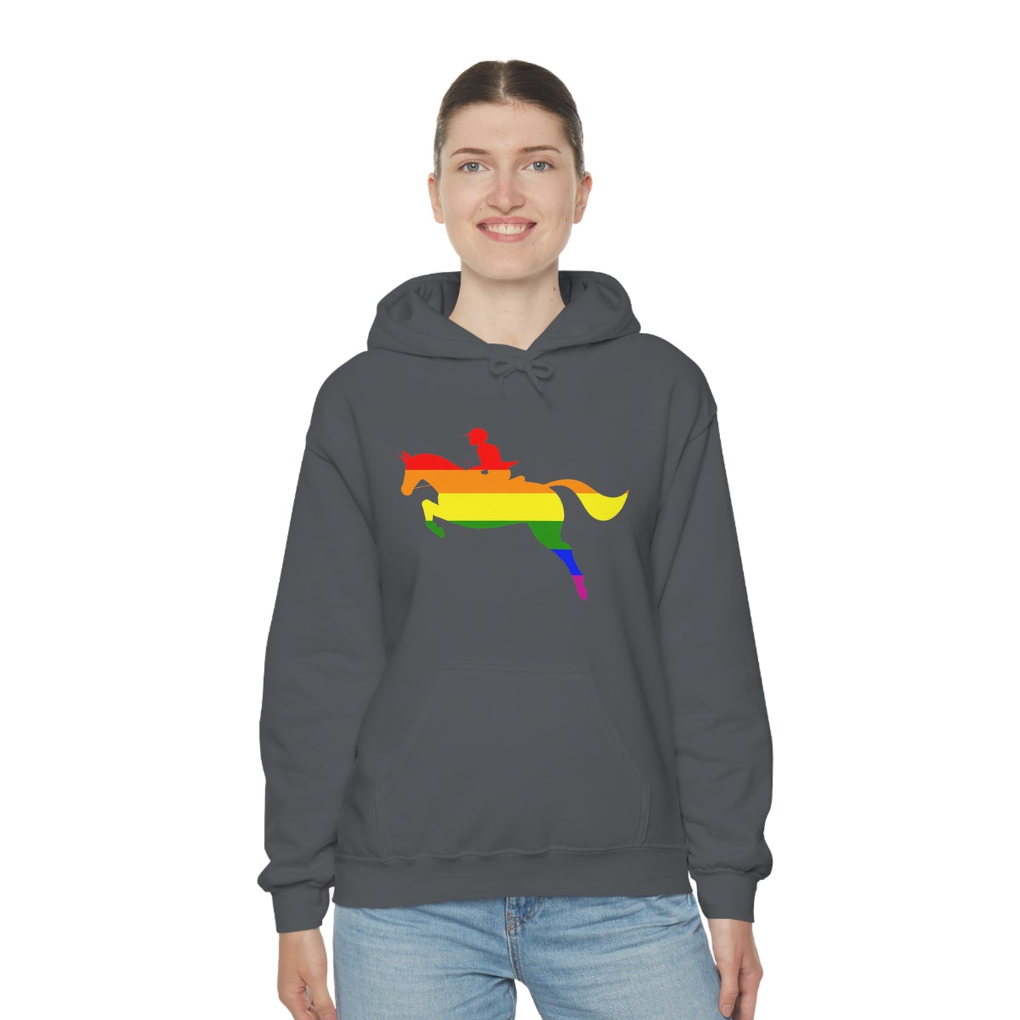 PRIDE, LOVE, and HORSES Hooded Sweatshirt