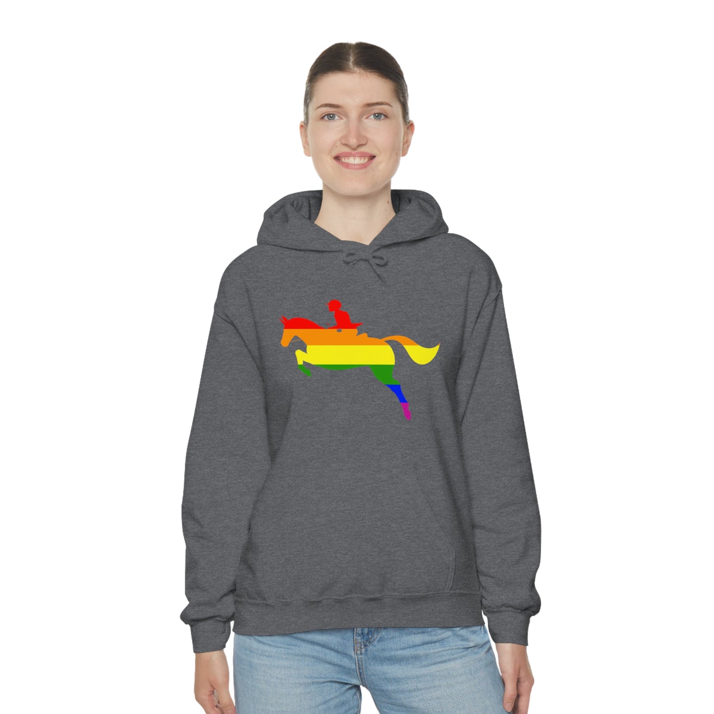 PRIDE, LOVE, and HORSES Hooded Sweatshirt