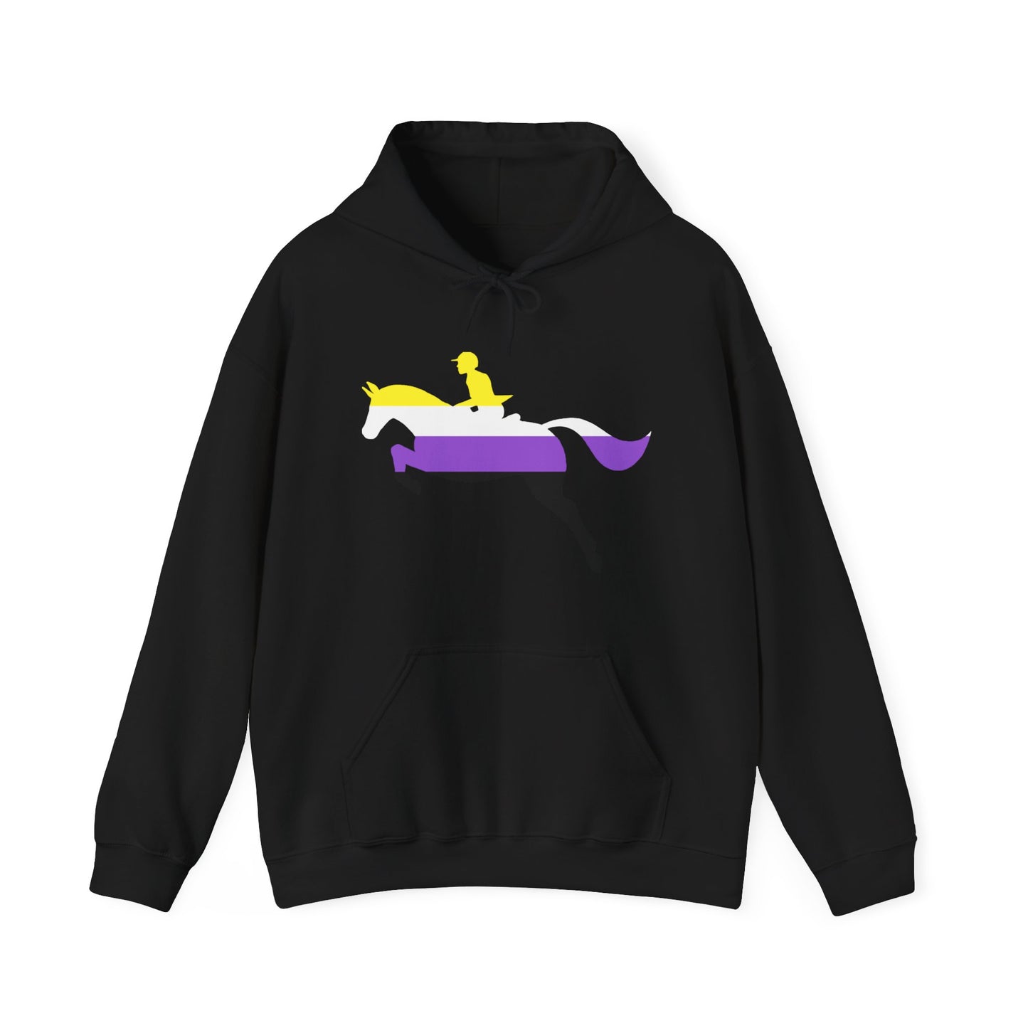 Nonbinary - PRIDE & HORSES Hooded Sweatshirt