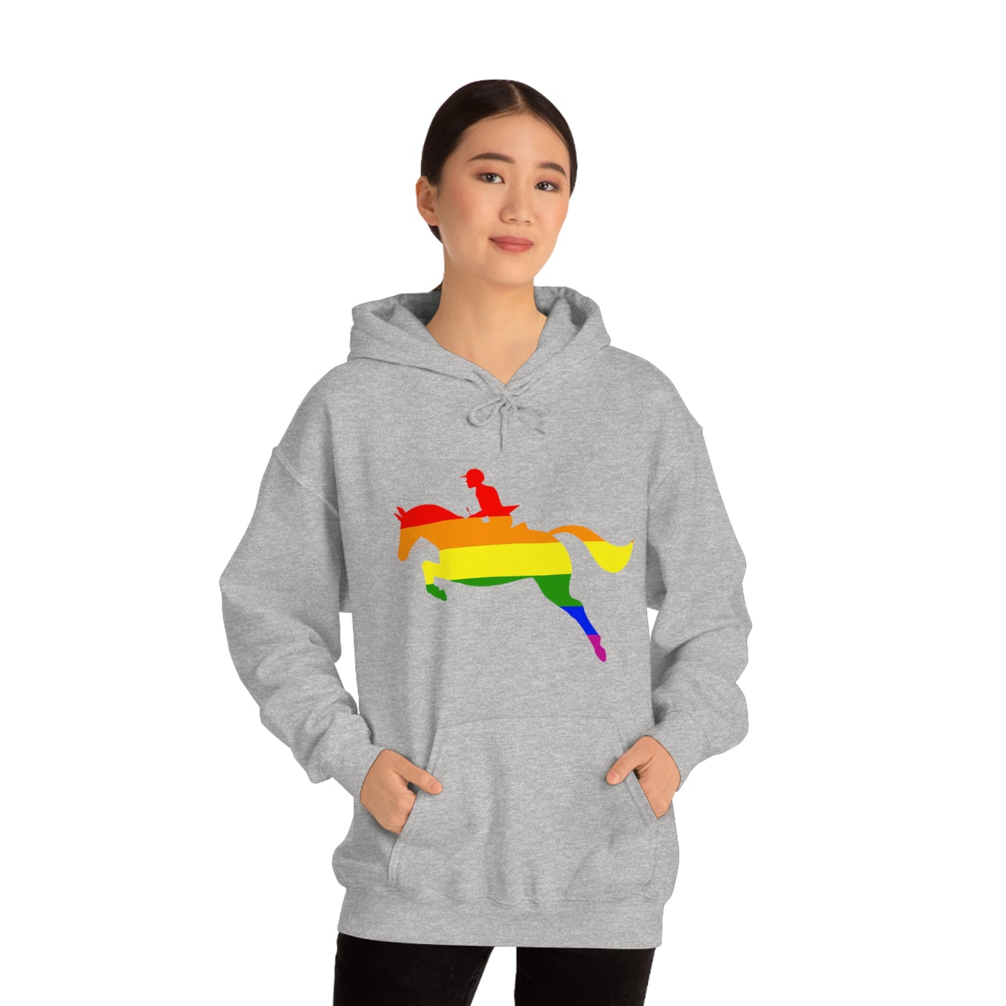 PRIDE, LOVE, and HORSES Hooded Sweatshirt