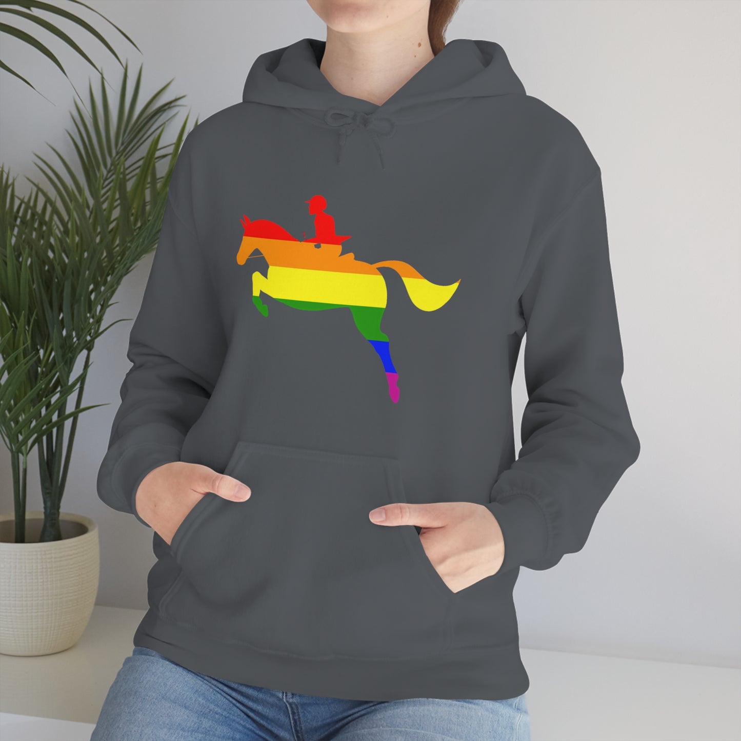 PRIDE, LOVE, and HORSES Hooded Sweatshirt