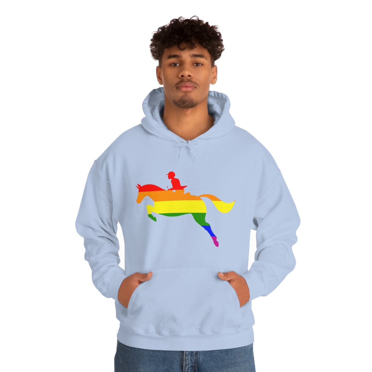 PRIDE, LOVE, and HORSES Hooded Sweatshirt