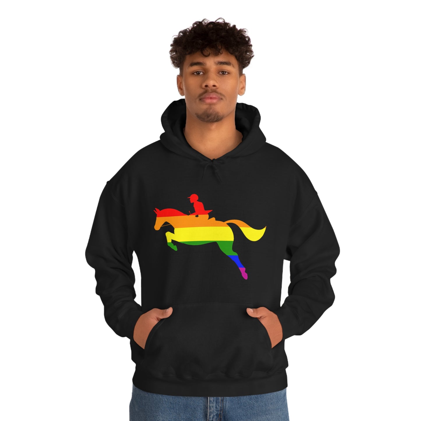 PRIDE, LOVE, and HORSES Hooded Sweatshirt