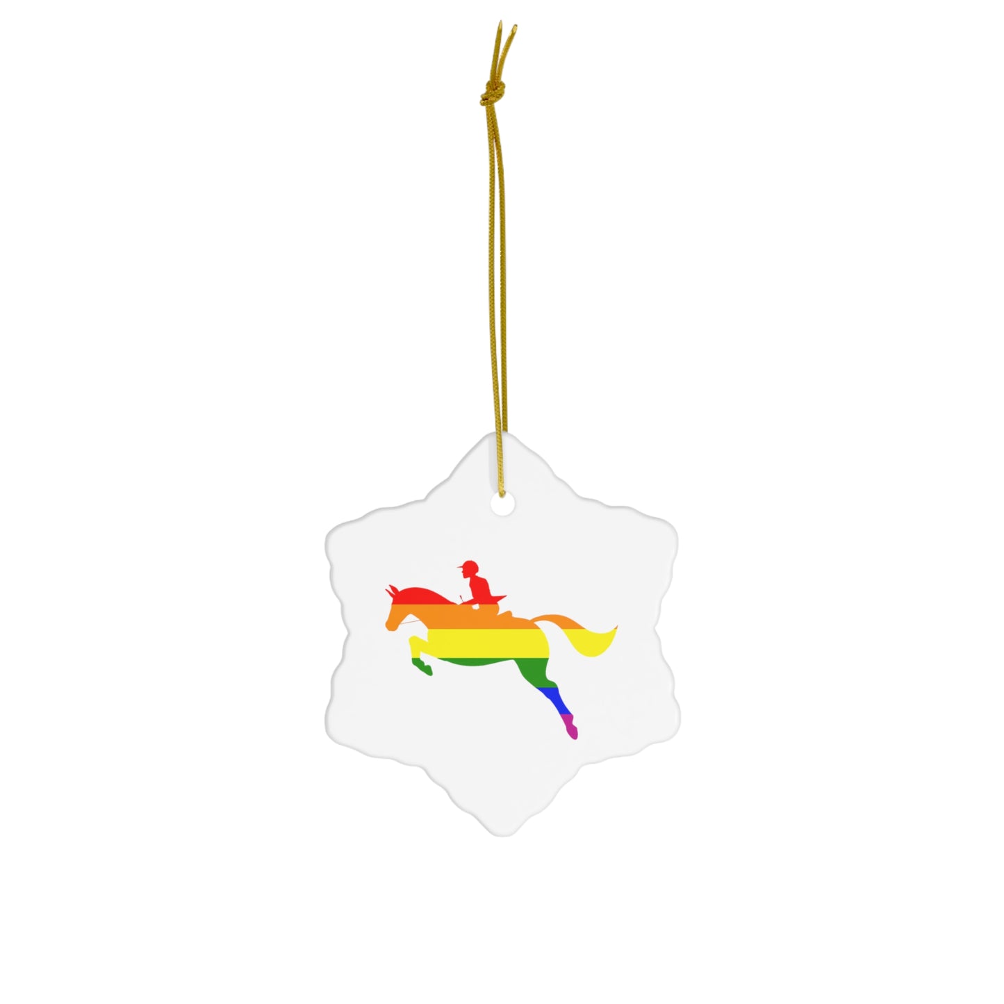 PRIDE Ceramic Ornament
