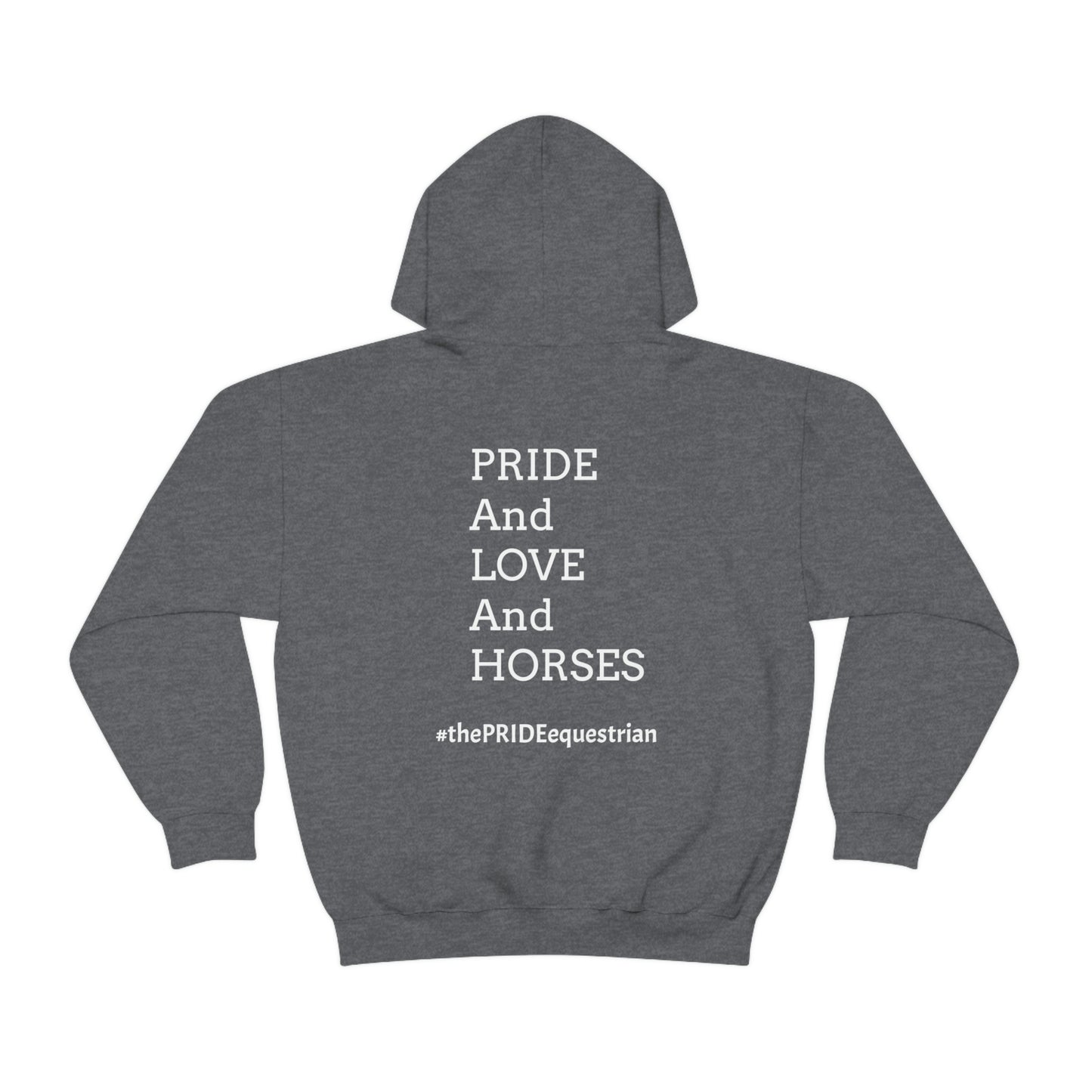 Asexual - PRIDE, LOVE, and HORSES Hooded Sweatshirt
