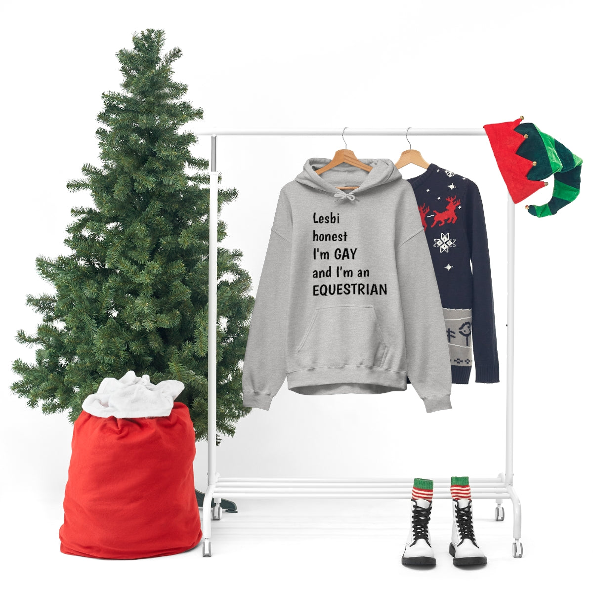 Lesbi Honest Hooded Sweatshirt