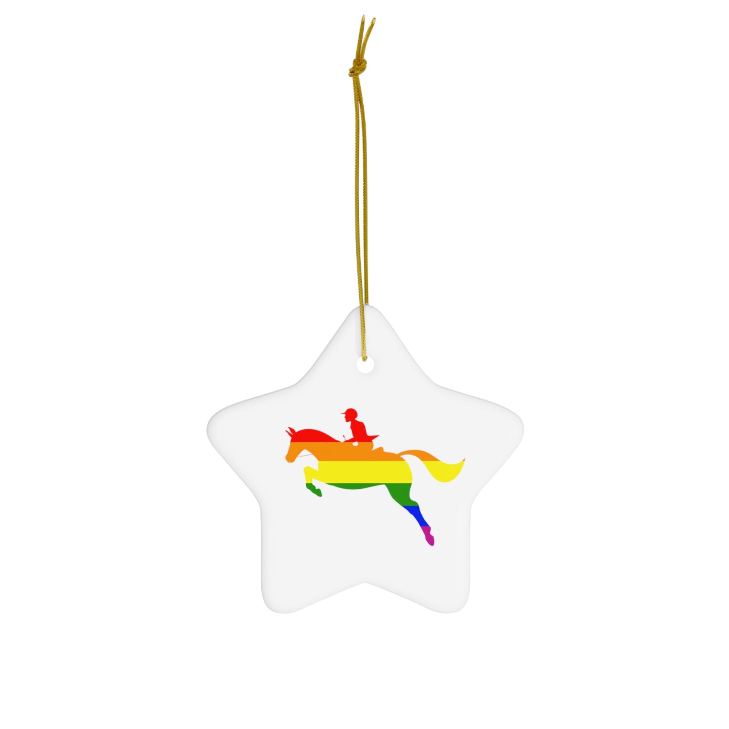 PRIDE Ceramic Ornament