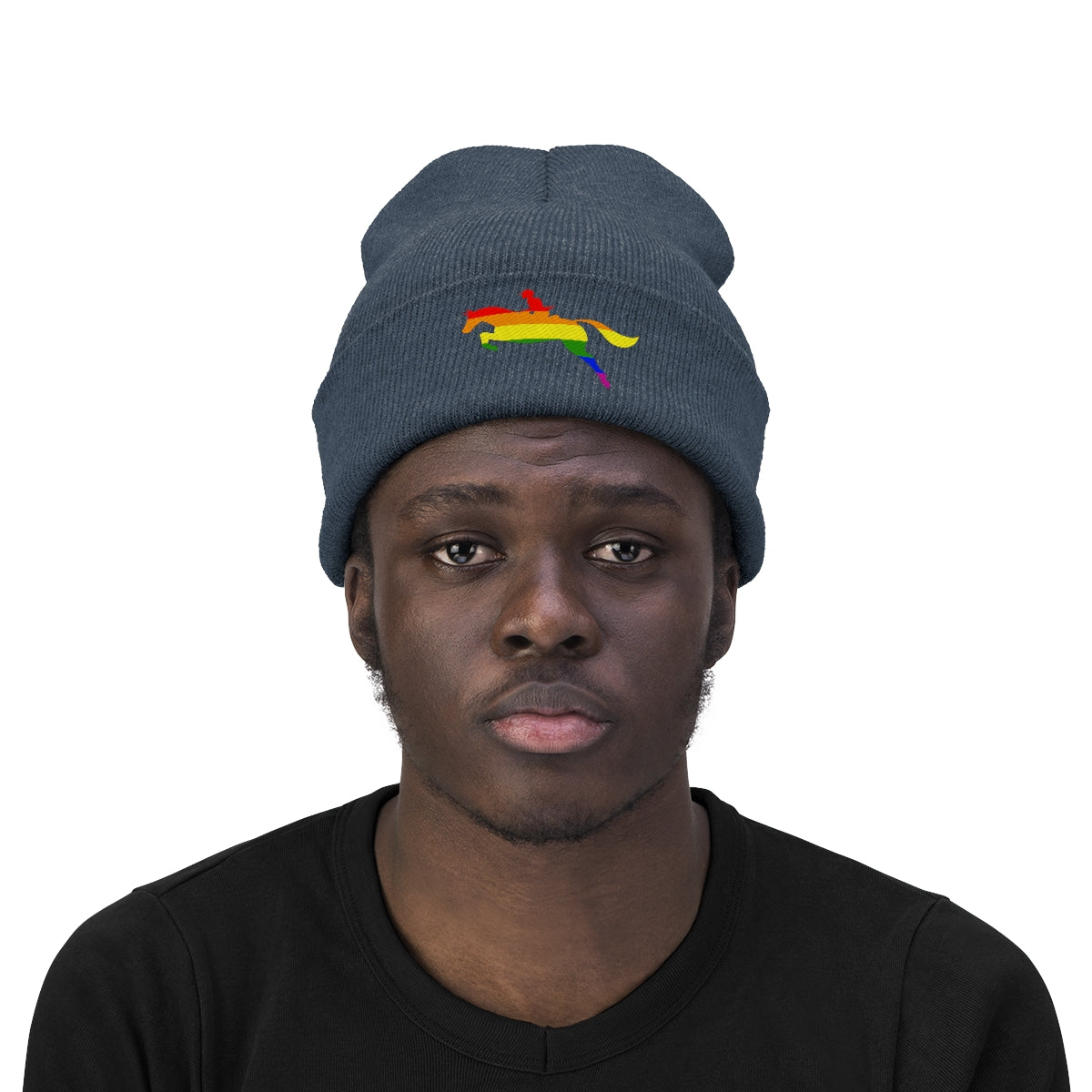 PRIDE JUMP Knit Beanie