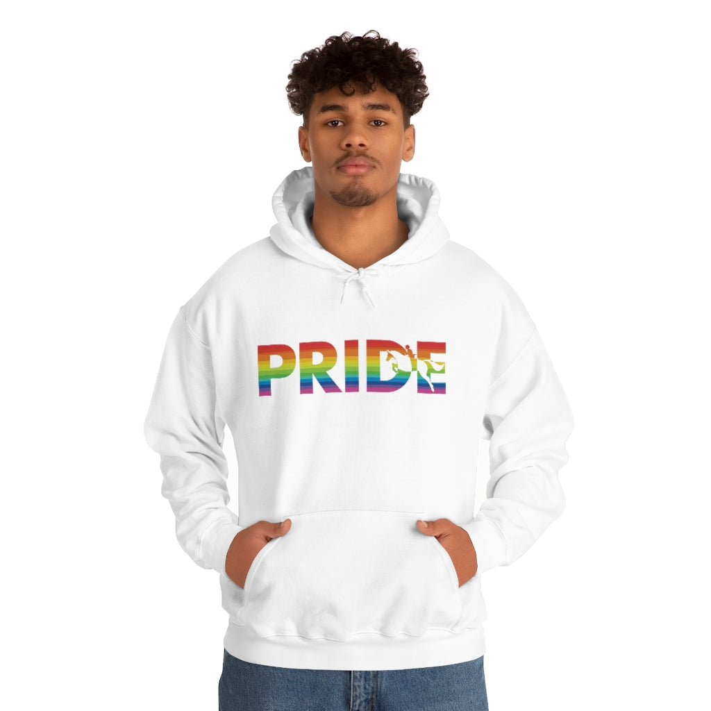 Unisex PRIDE and ride Hooded Sweatshirt