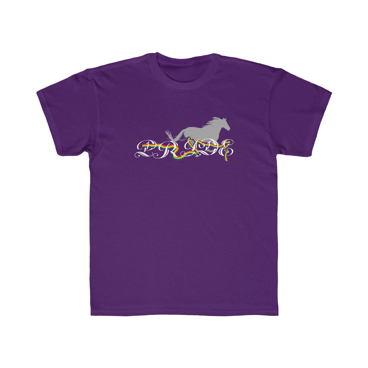 Kids PRIDE in cursive Tee