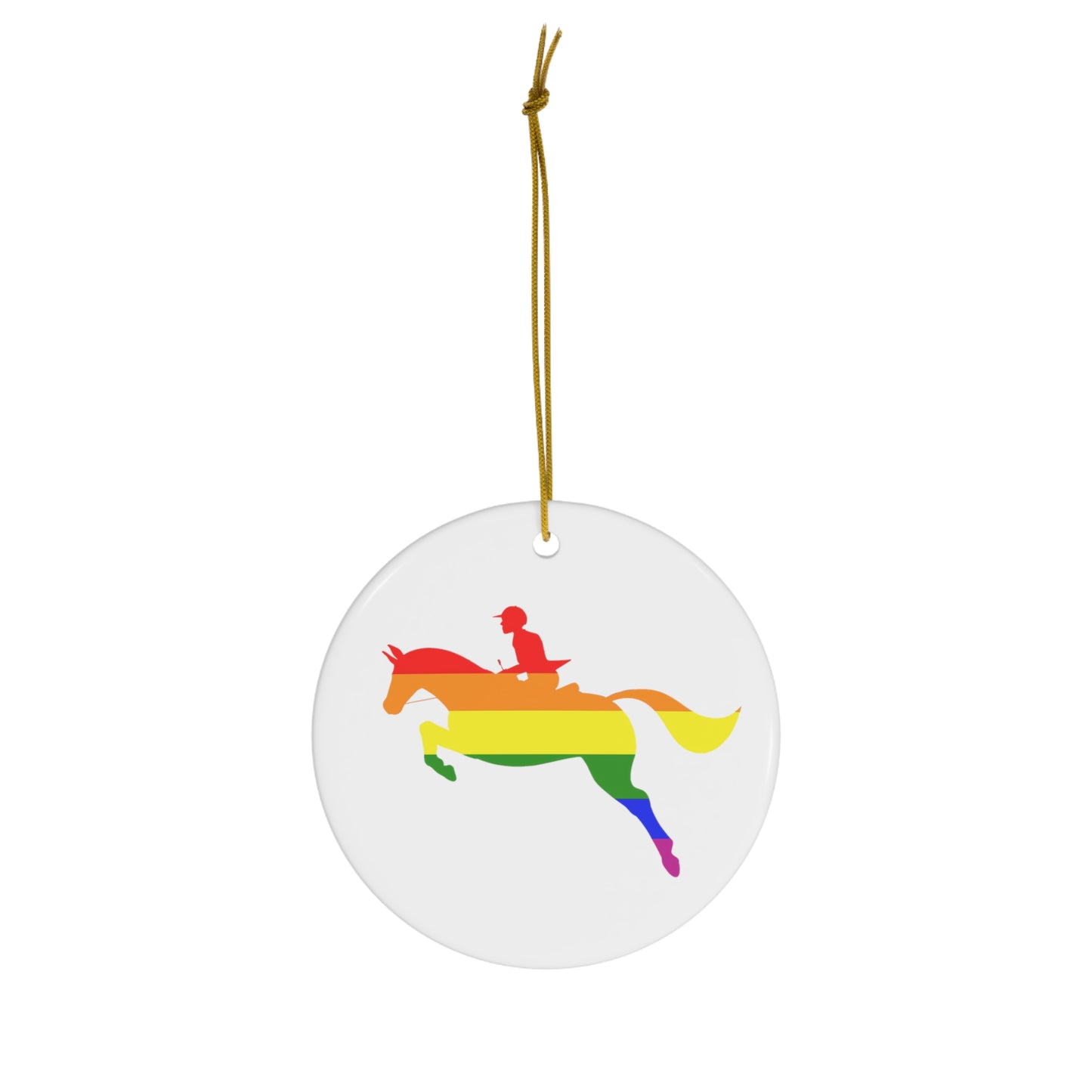 PRIDE Ceramic Ornament