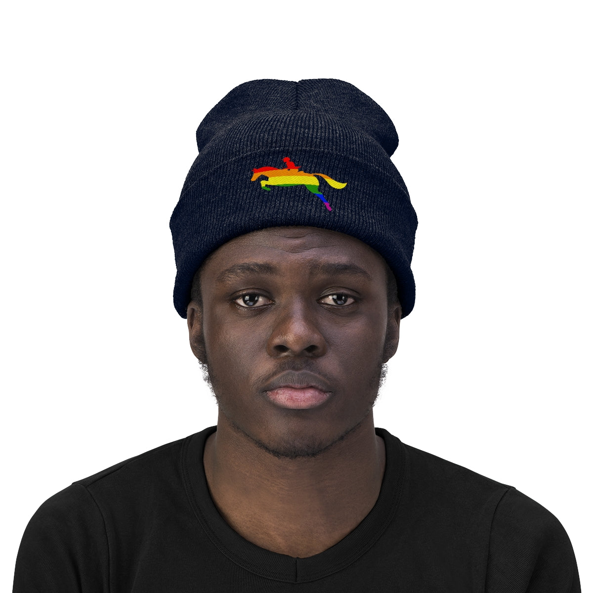 PRIDE JUMP Knit Beanie