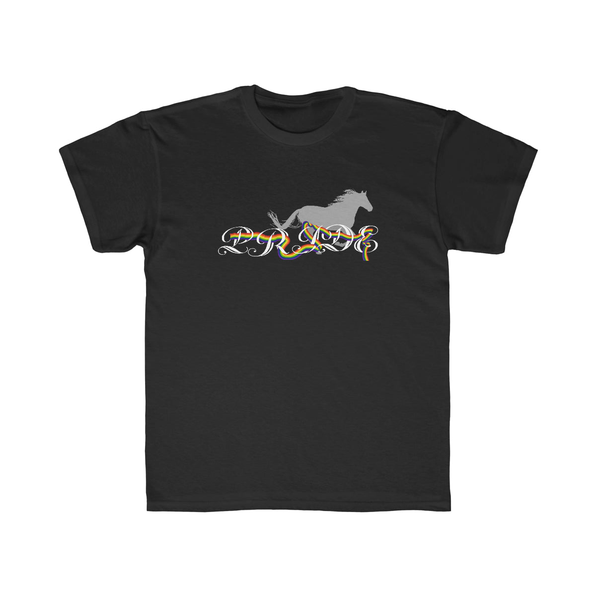 Kids PRIDE in cursive Tee