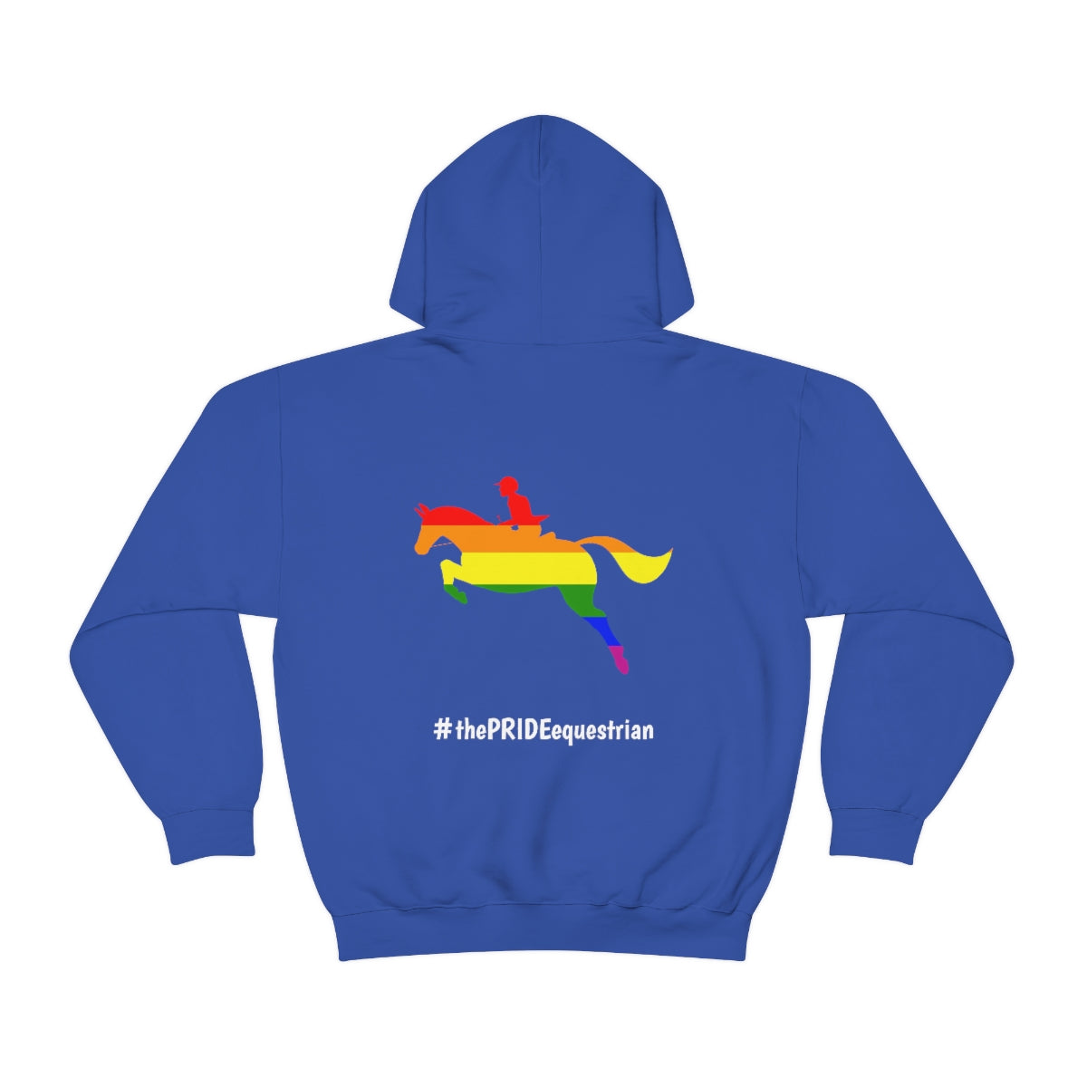 PRIDE in cursive Hooded Sweatshirt