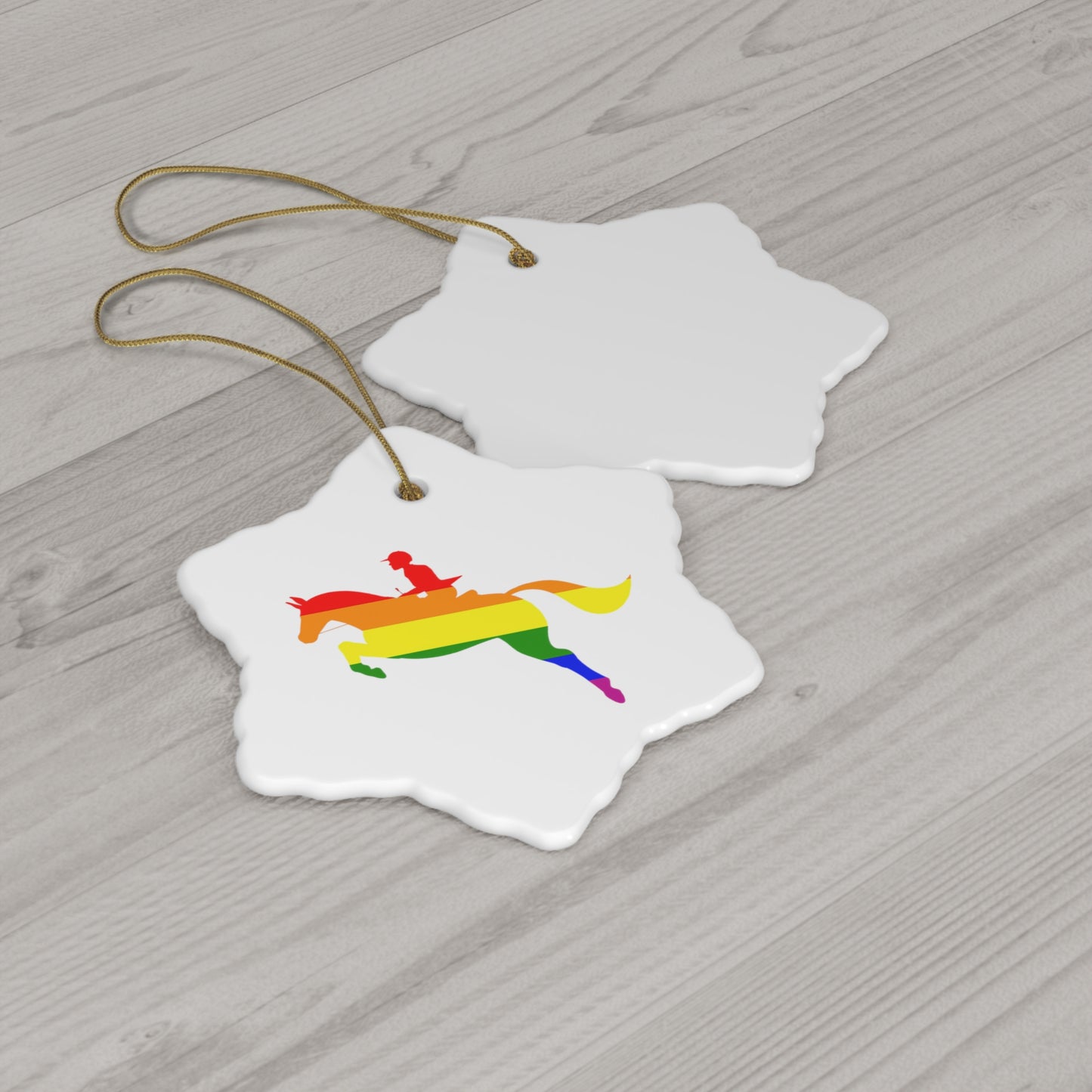 PRIDE Ceramic Ornament