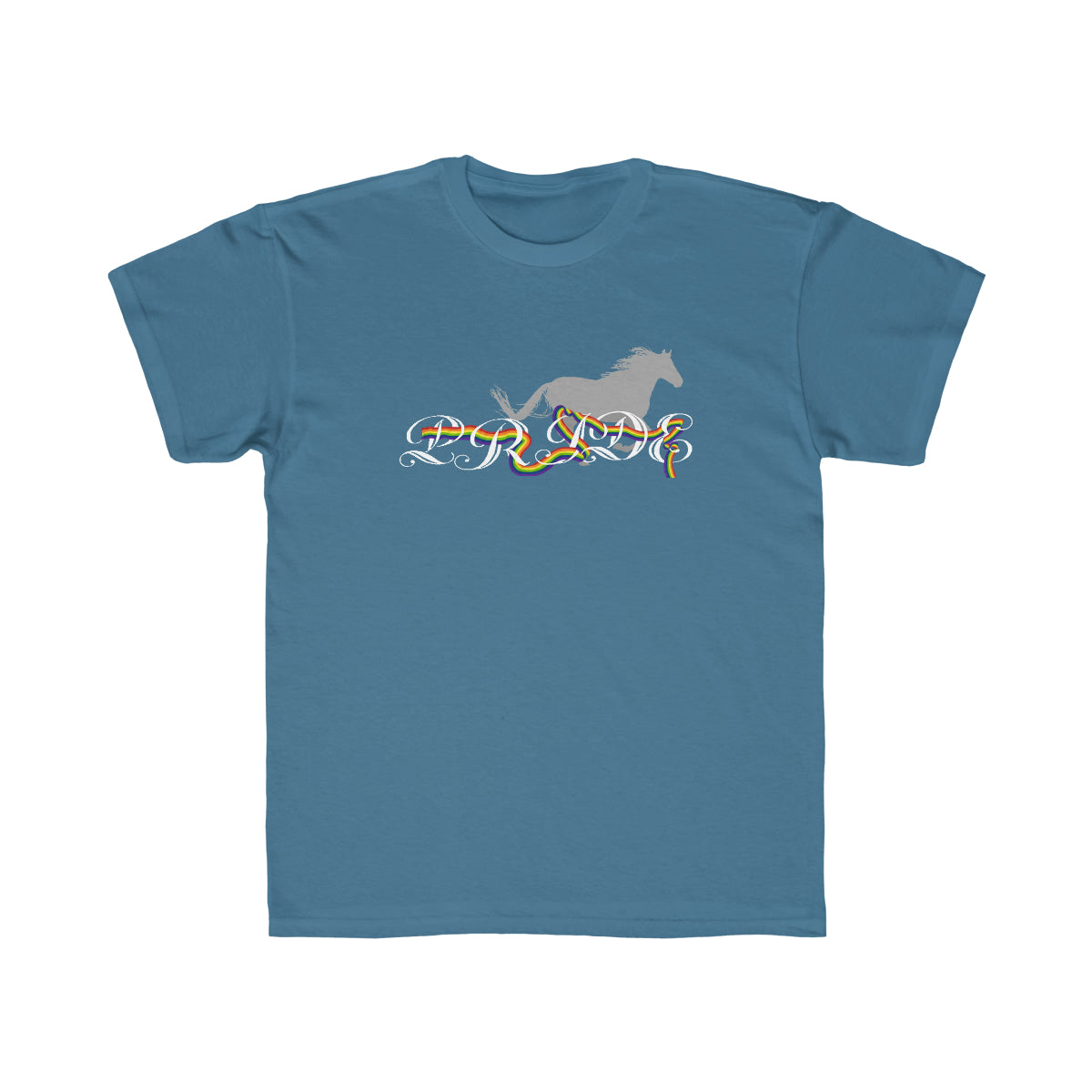 Kids PRIDE in cursive Tee