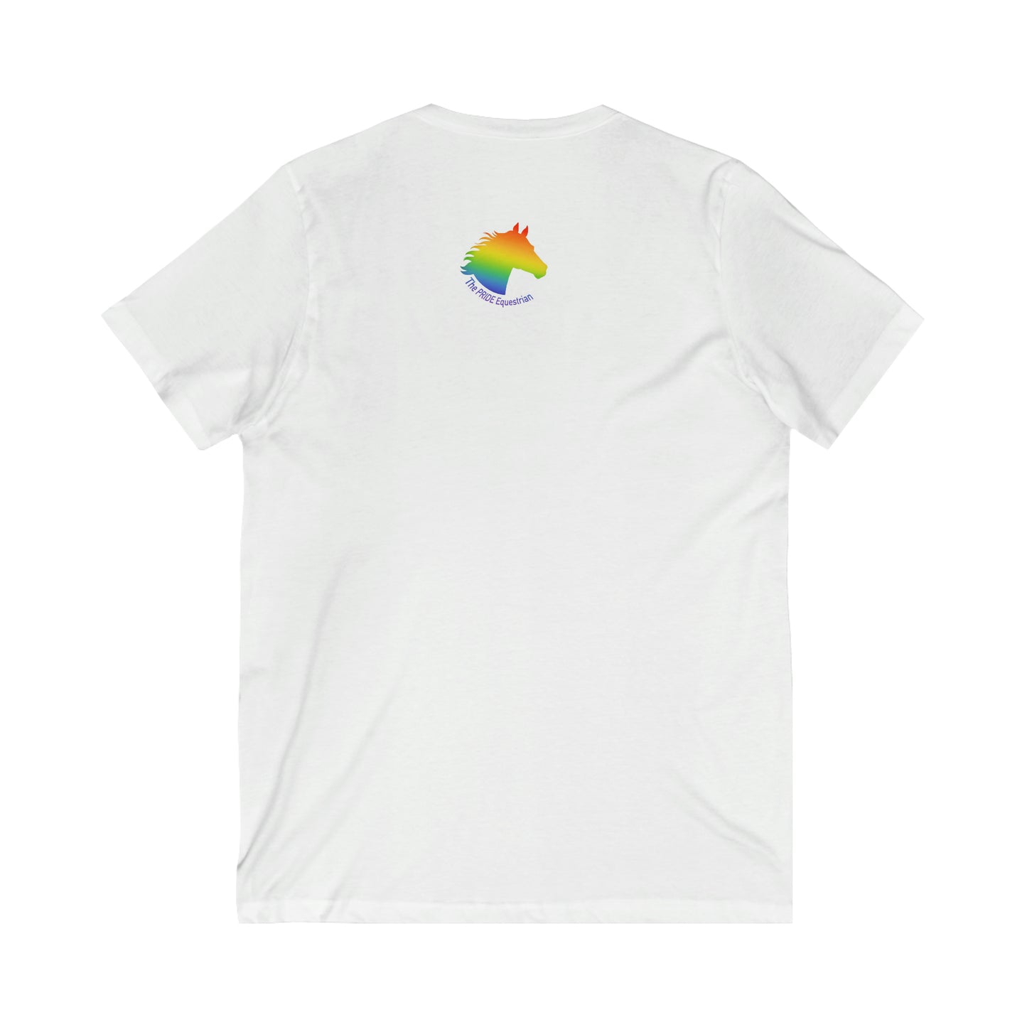 Unisex PRIDE Horse Mom V-Neck Tee