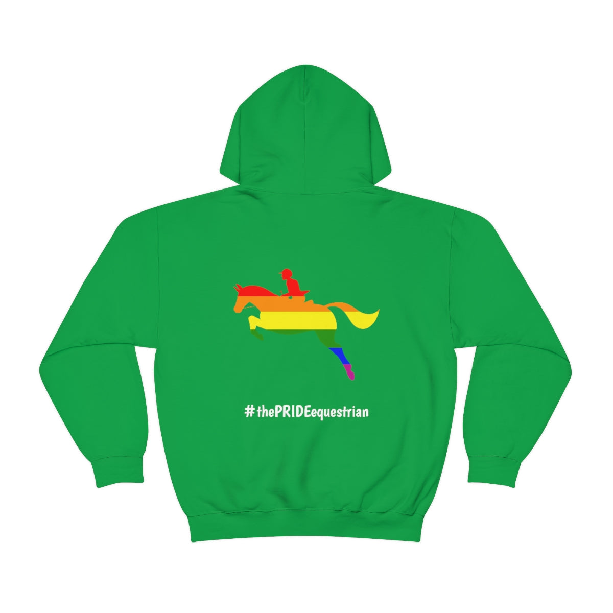 PRIDE in cursive Hooded Sweatshirt