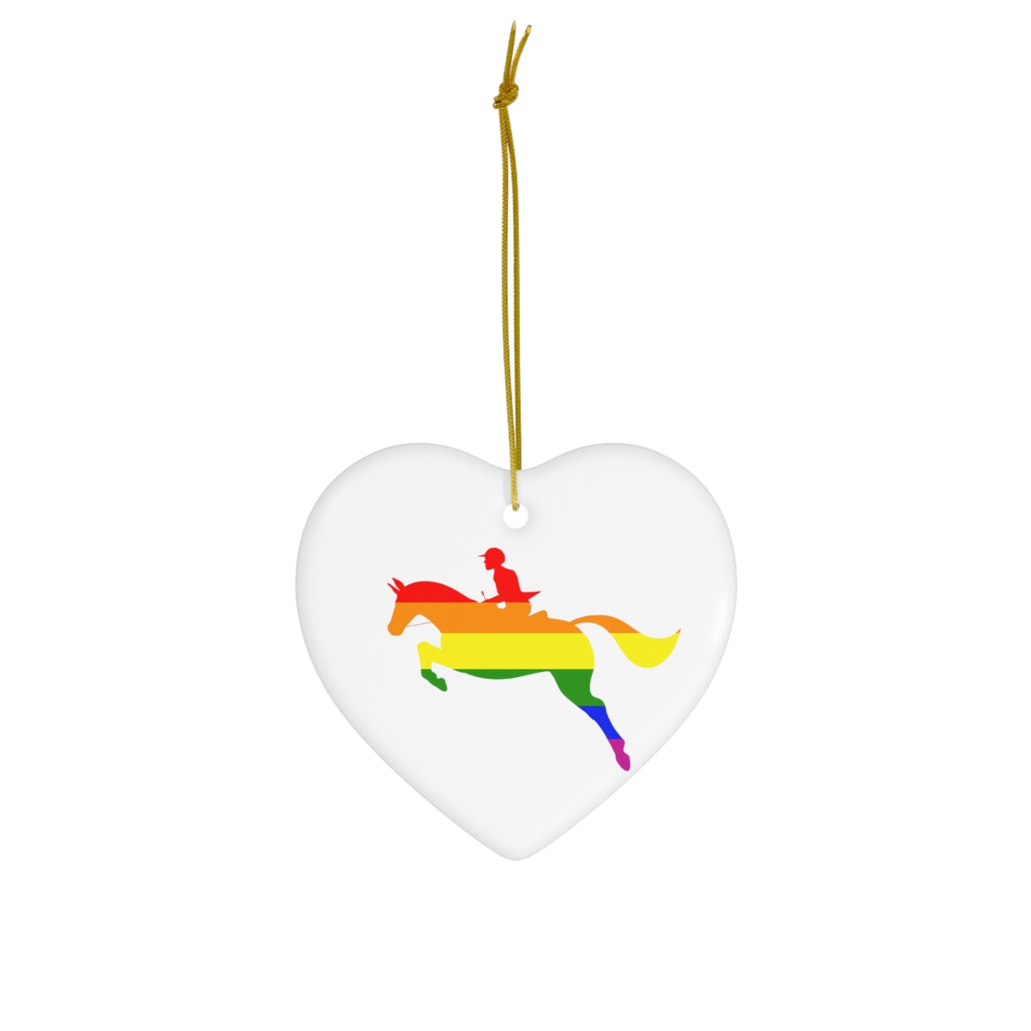PRIDE Ceramic Ornament