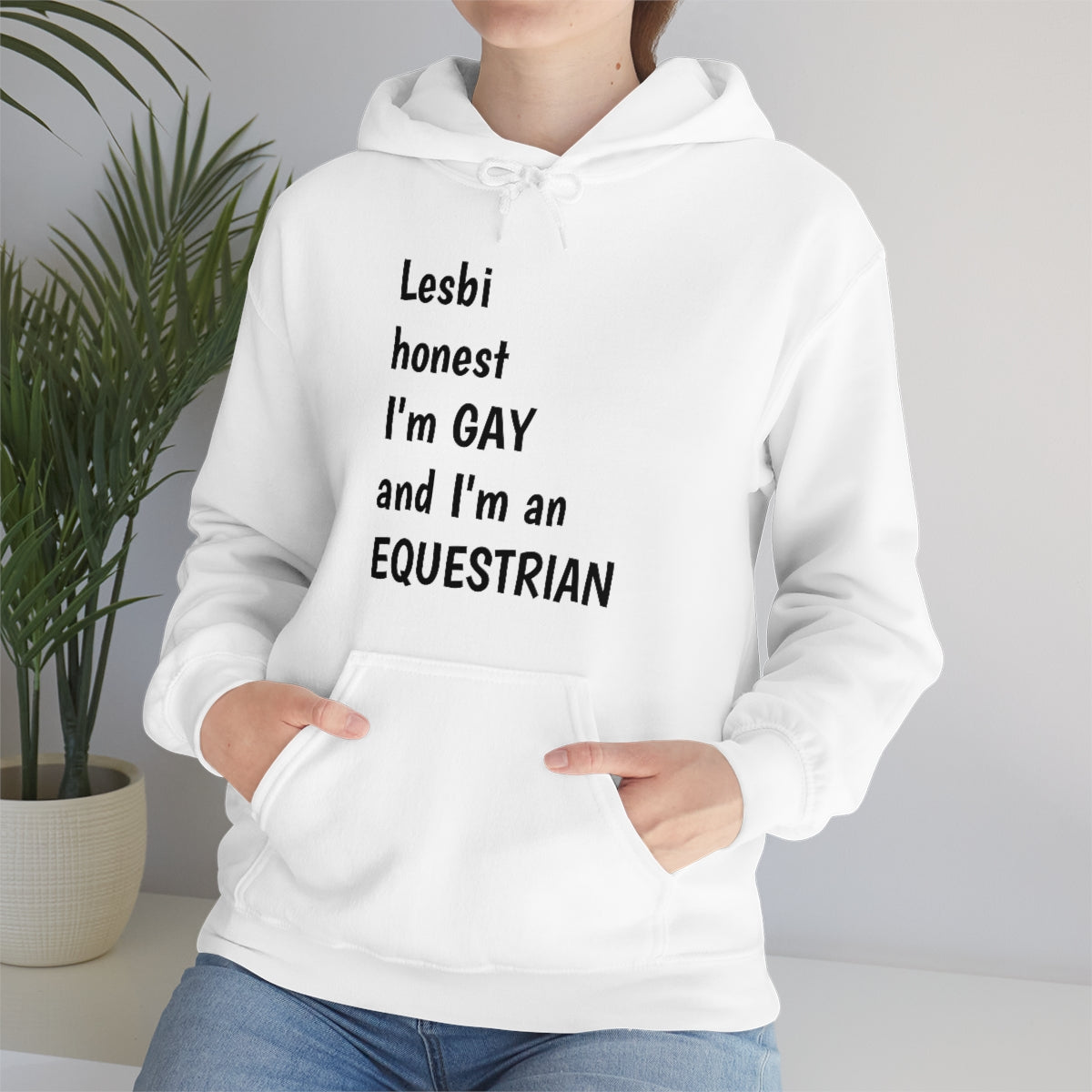 Lesbi Honest Hooded Sweatshirt