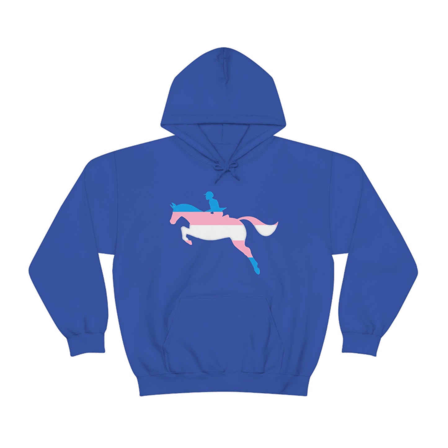 Transgender - PRIDE, LOVE, and HORSES Hooded Sweatshirt
