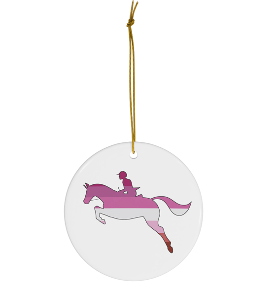PRIDE Ceramic Ornament