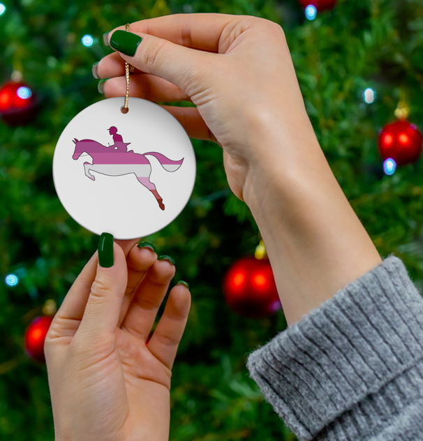 PRIDE Ceramic Ornament