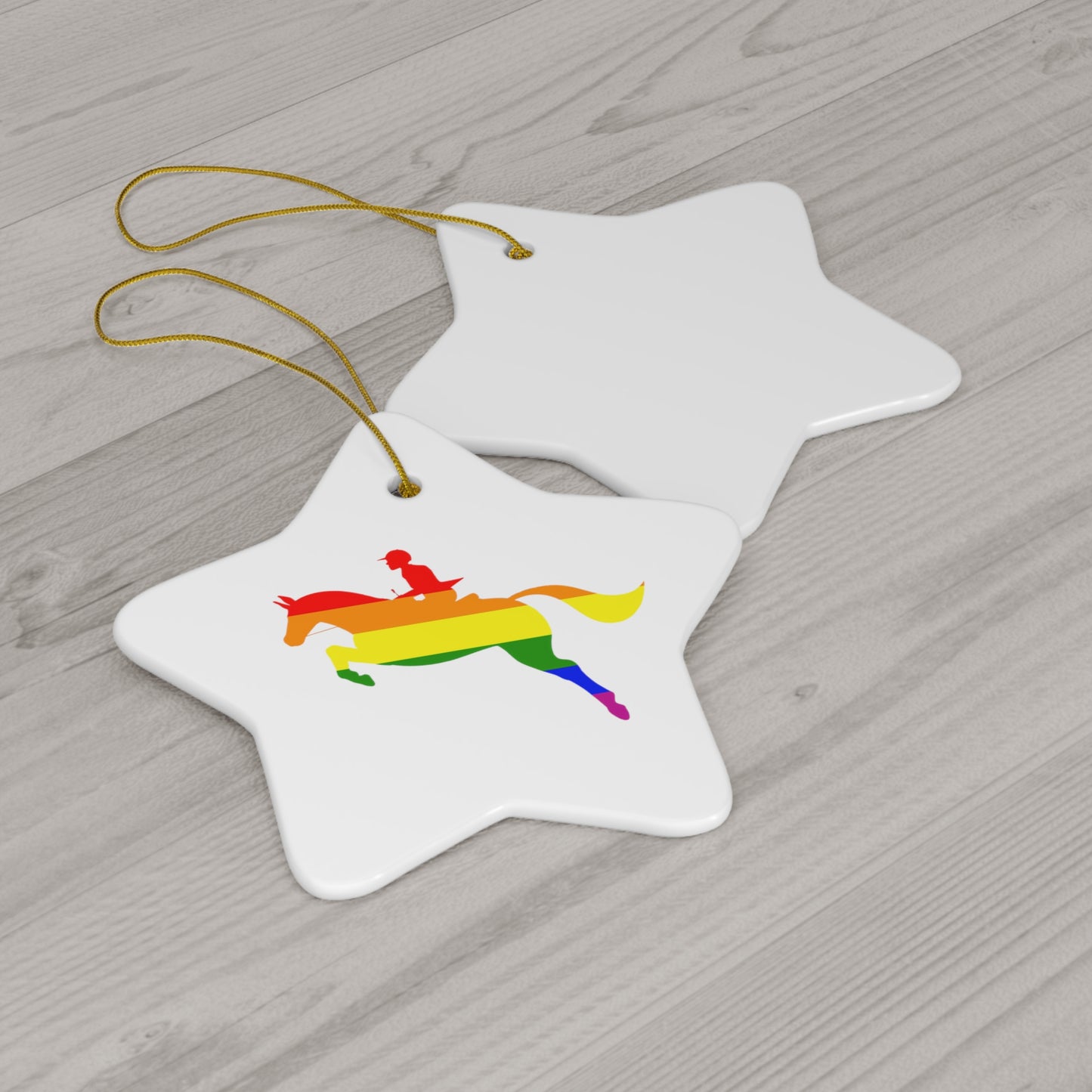PRIDE Ceramic Ornament