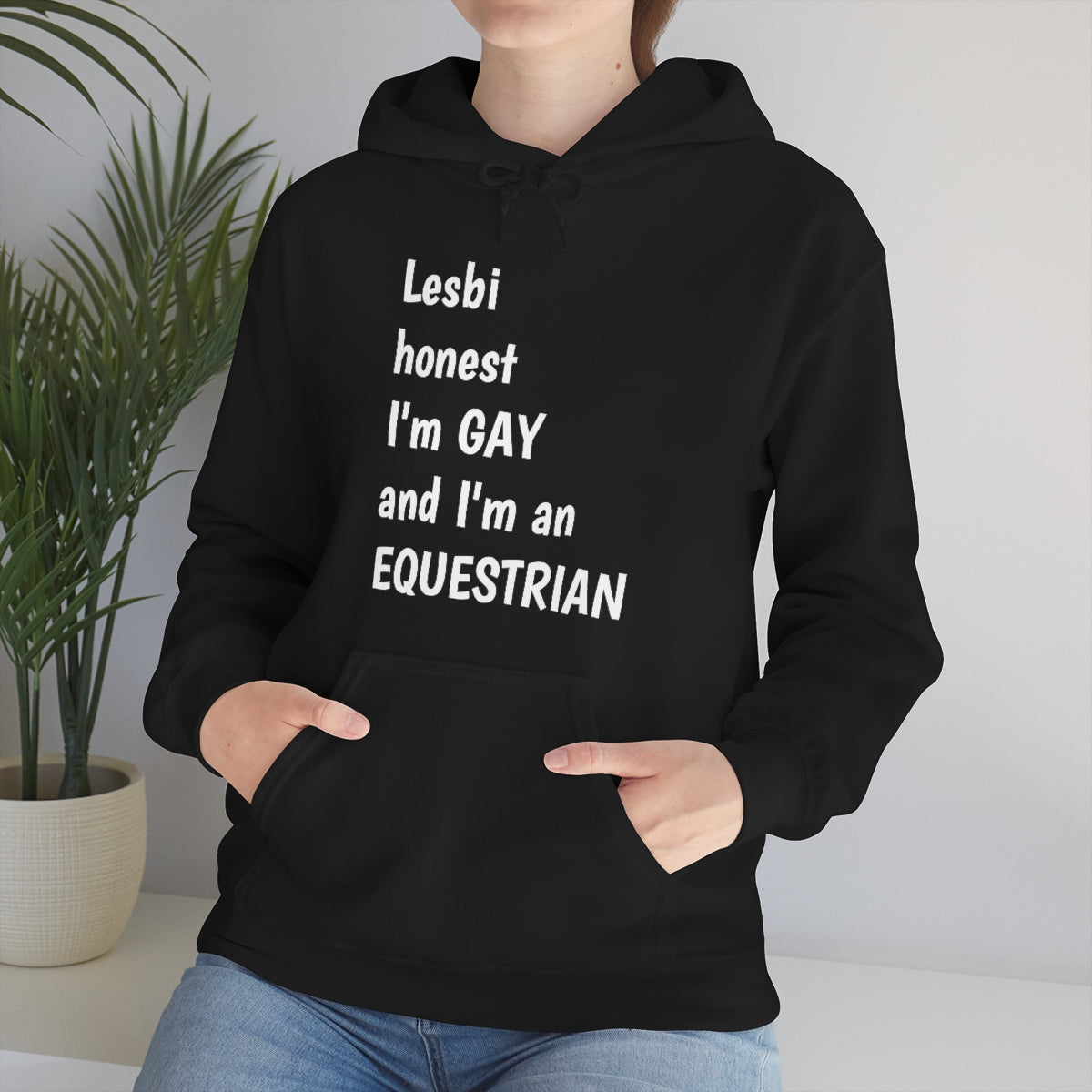 Lesbi Honest Hooded Sweatshirt