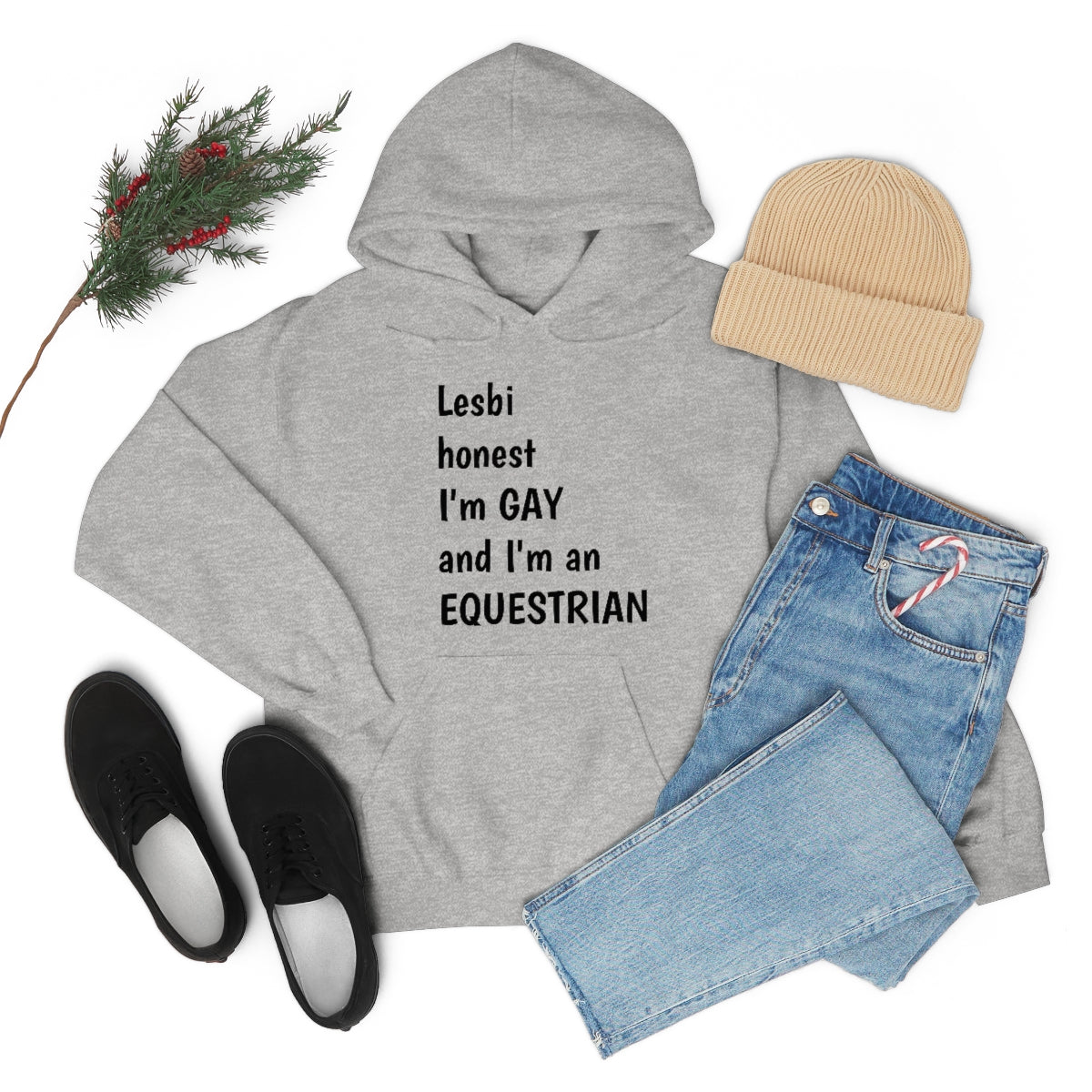 Lesbi Honest Hooded Sweatshirt
