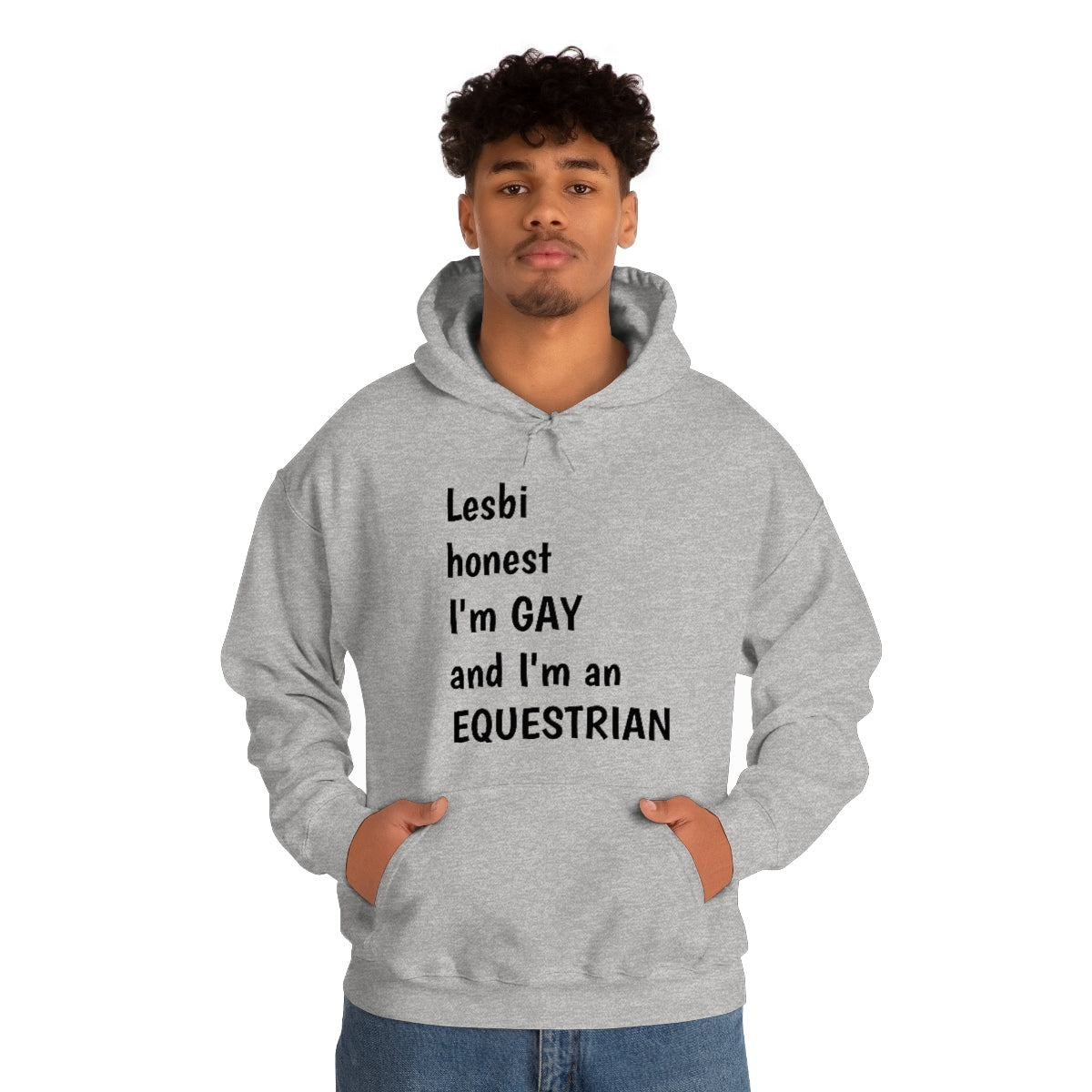 Lesbi Honest Hooded Sweatshirt