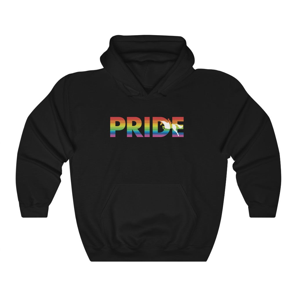 Unisex PRIDE with FLAG Hooded Sweatshirt
