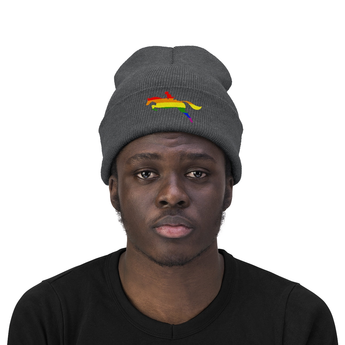 PRIDE JUMP Knit Beanie
