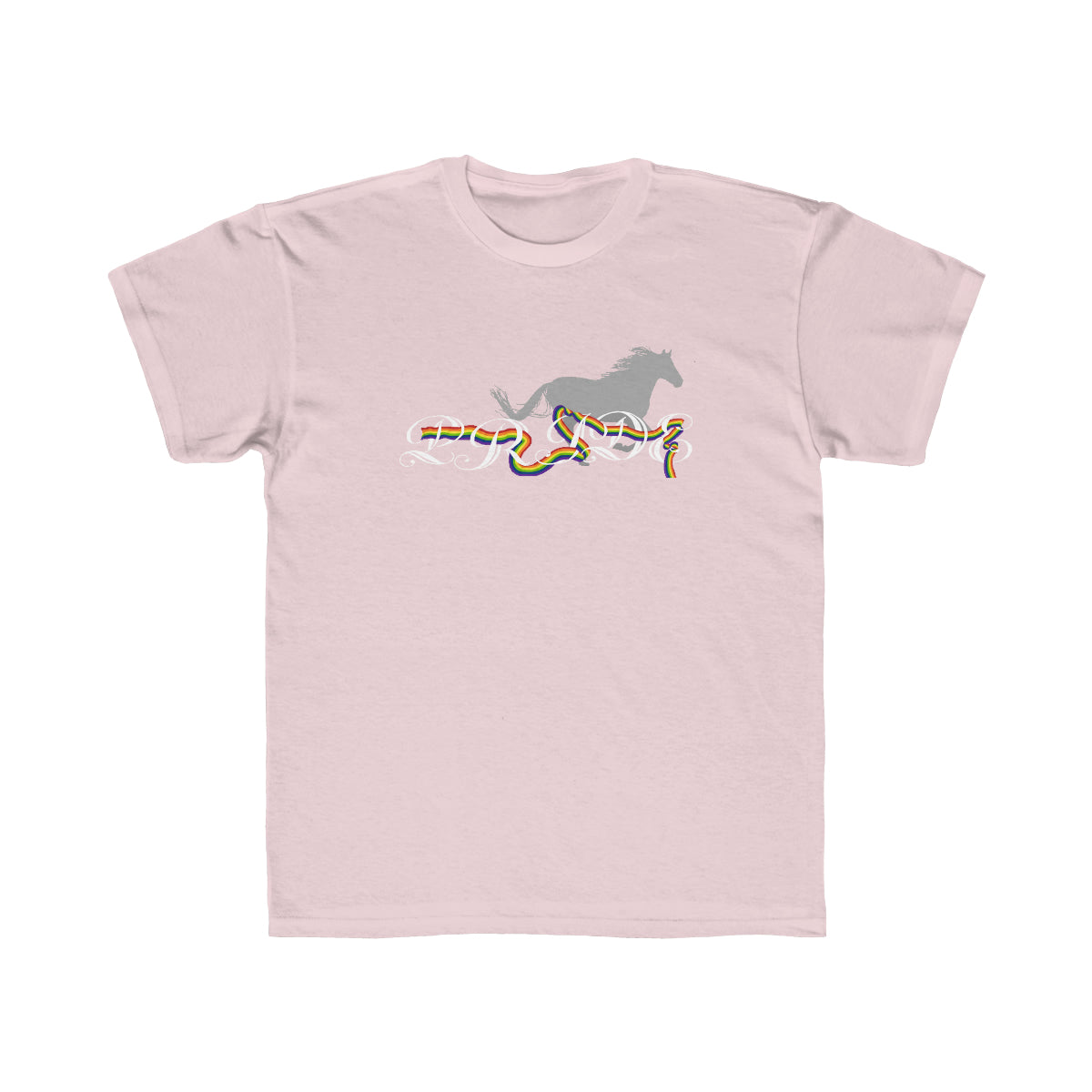 Kids PRIDE in cursive Tee
