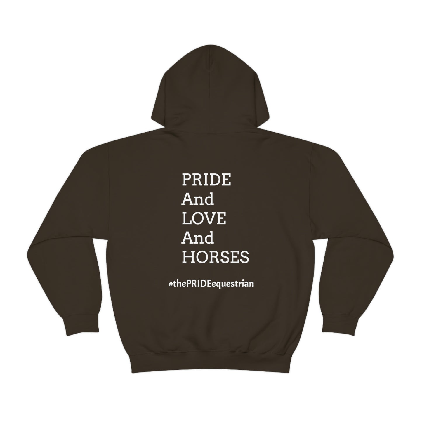 Asexual - PRIDE, LOVE, and HORSES Hooded Sweatshirt