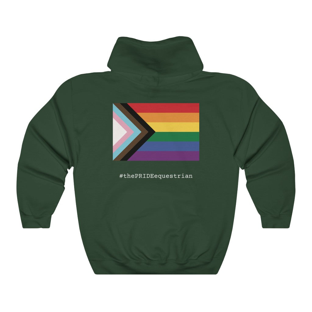Unisex PRIDE with FLAG Hooded Sweatshirt