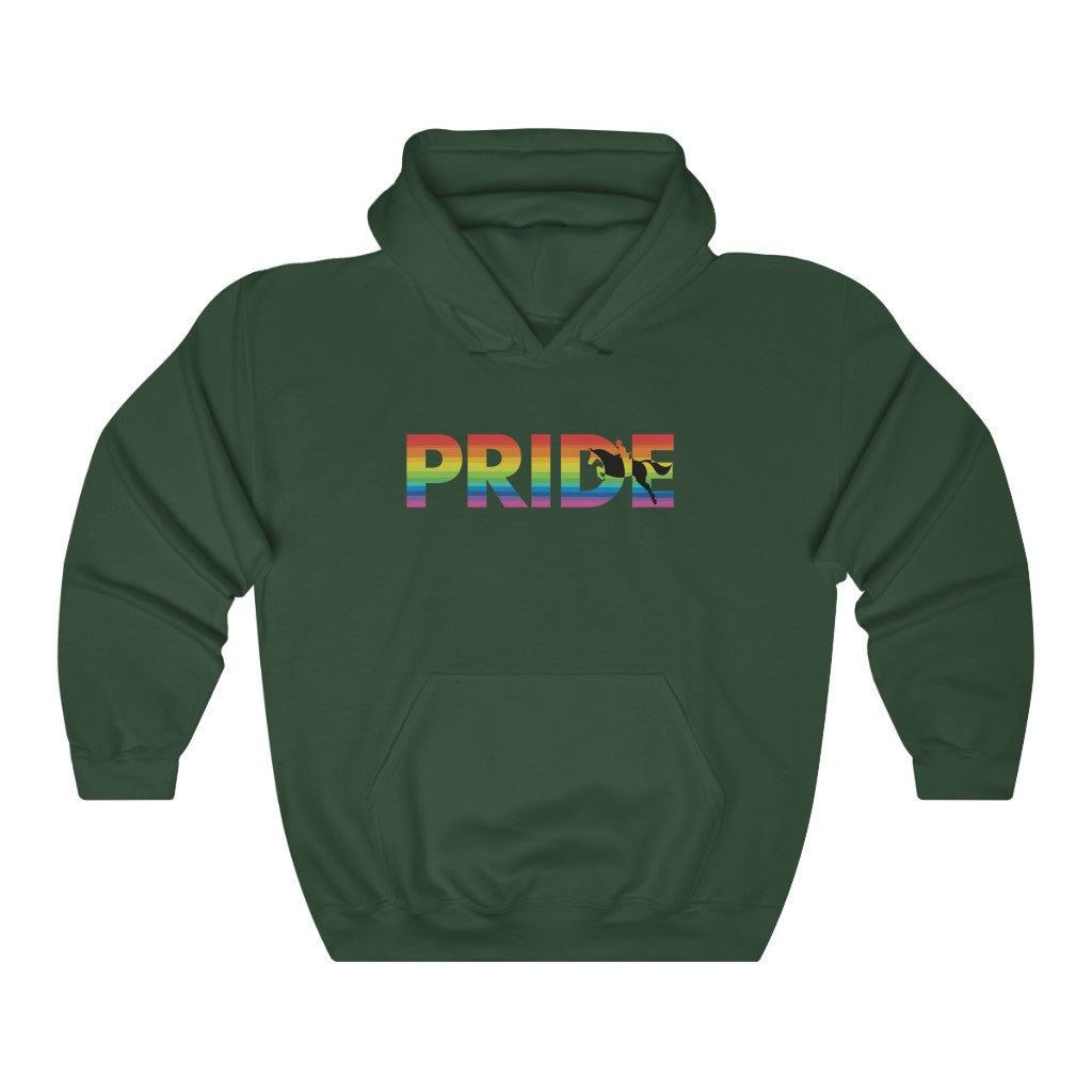Unisex PRIDE with FLAG Hooded Sweatshirt