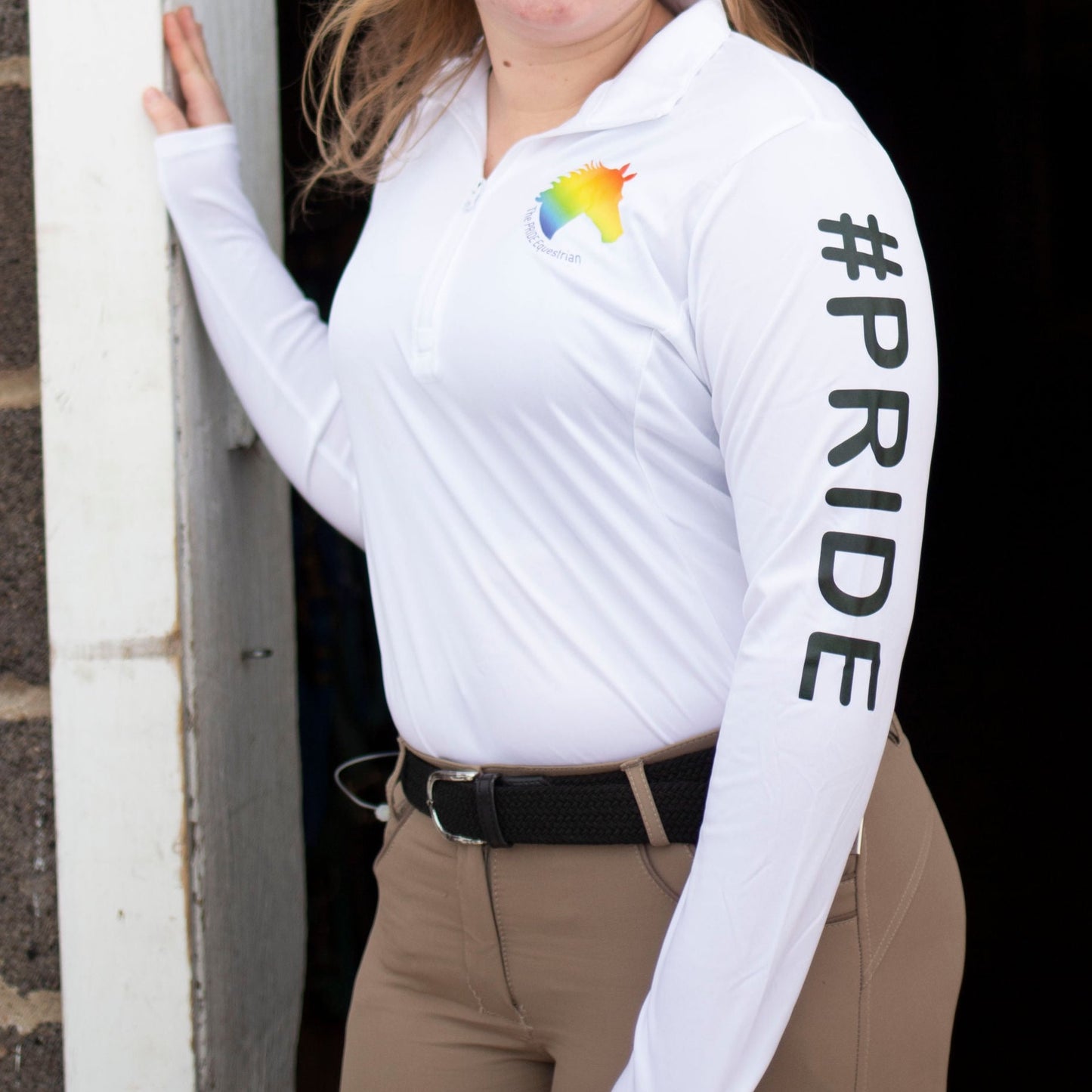 #PRIDE 1/4 Zip Long Sleeve Shirt