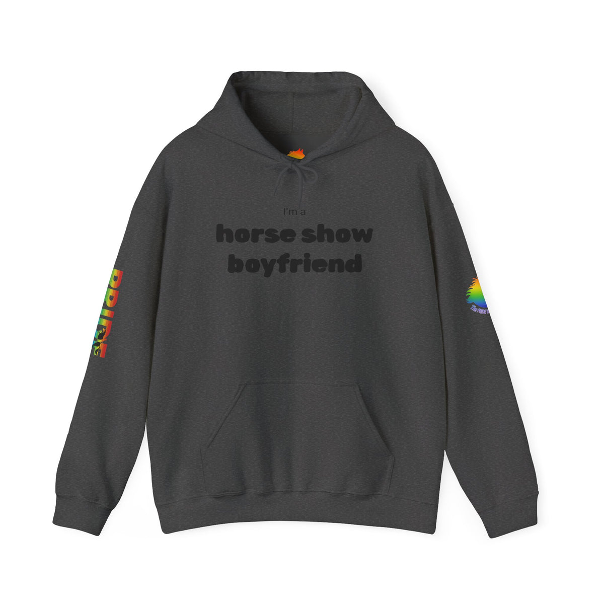 Horse Show Boyfriend Pride Hoodie