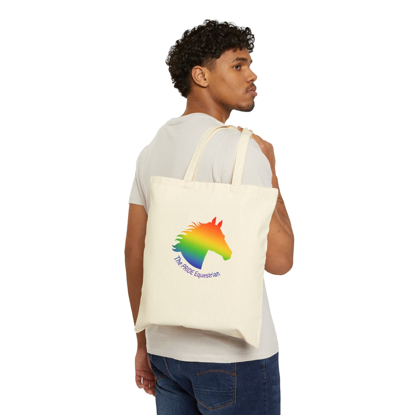 Nonbinary Canvas Tote Bag