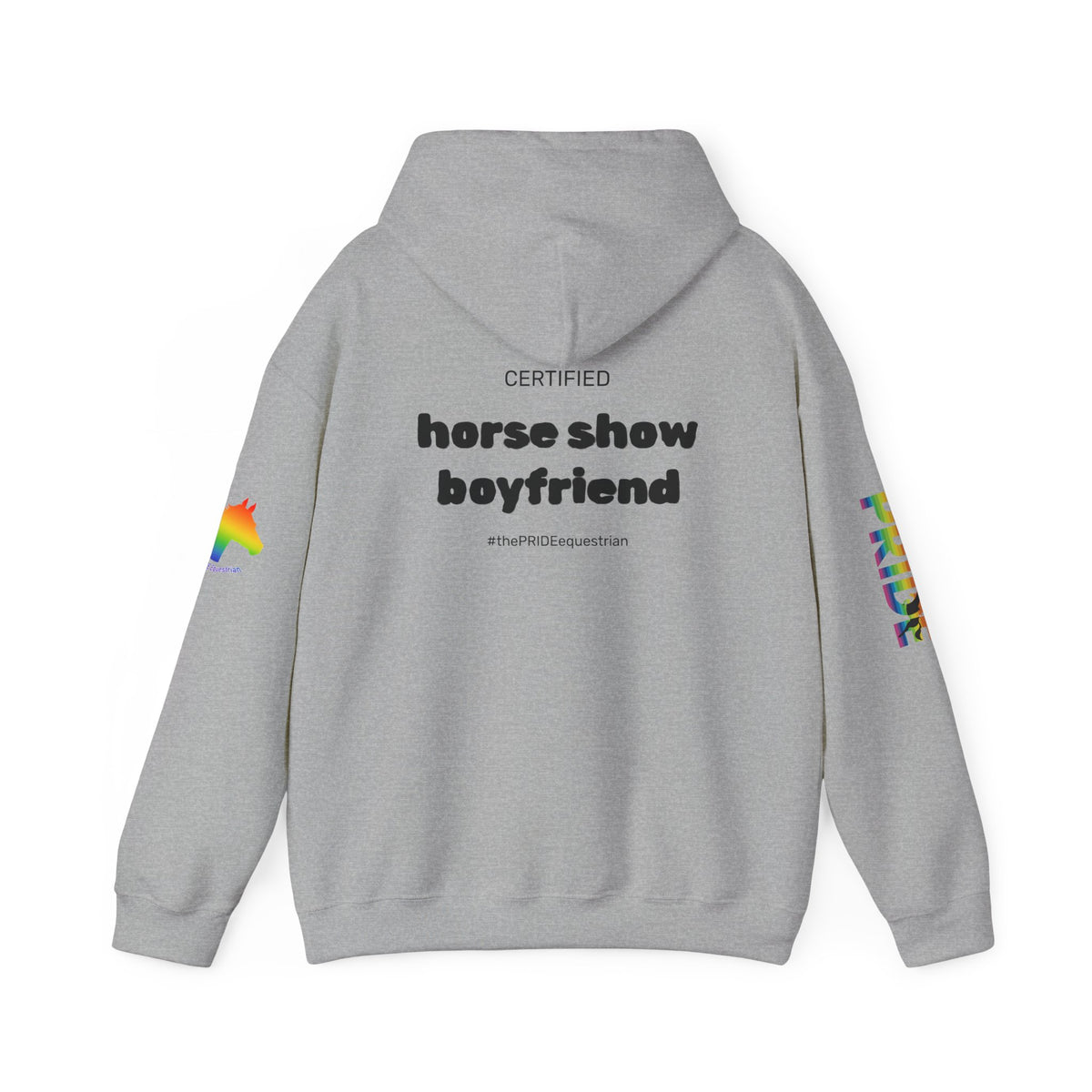 Horse Show Boyfriend Pride Hoodie