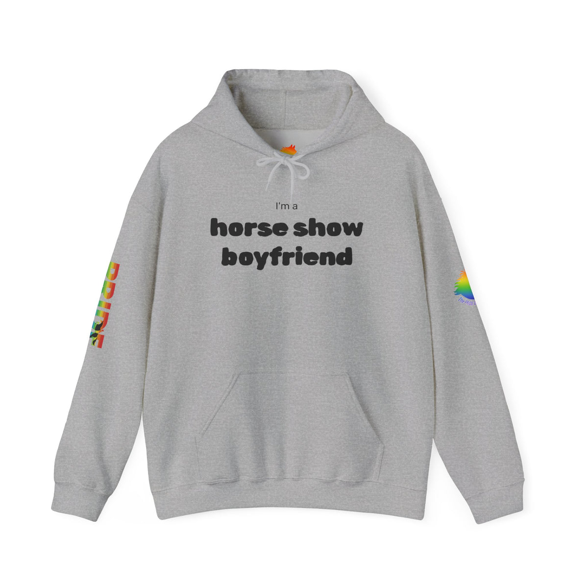 Horse Show Boyfriend Pride Hoodie
