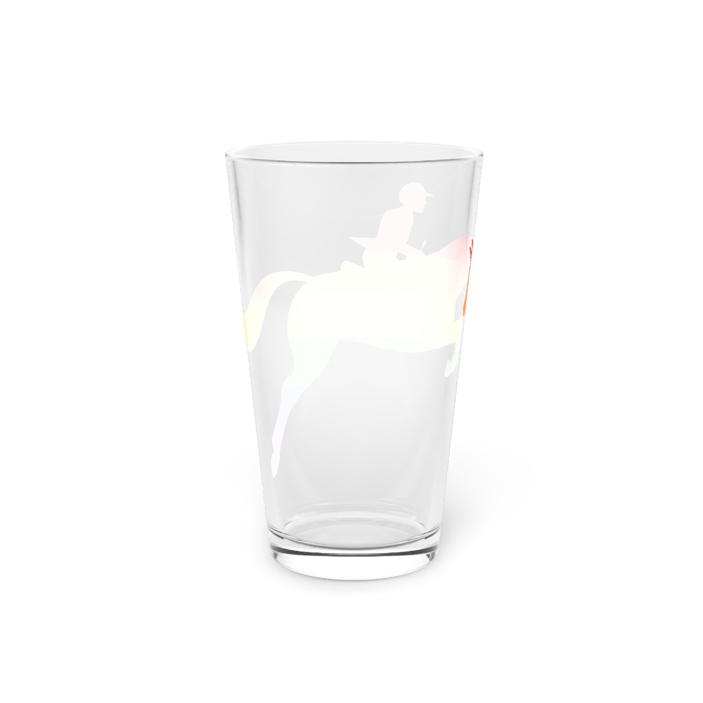 PRIDE JUMP Pint Glass, 16oz