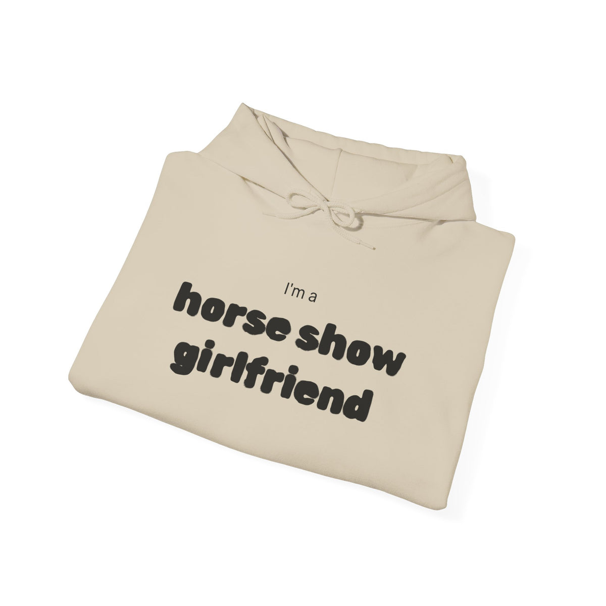Horse Show Girlfriend Pride Hoodie