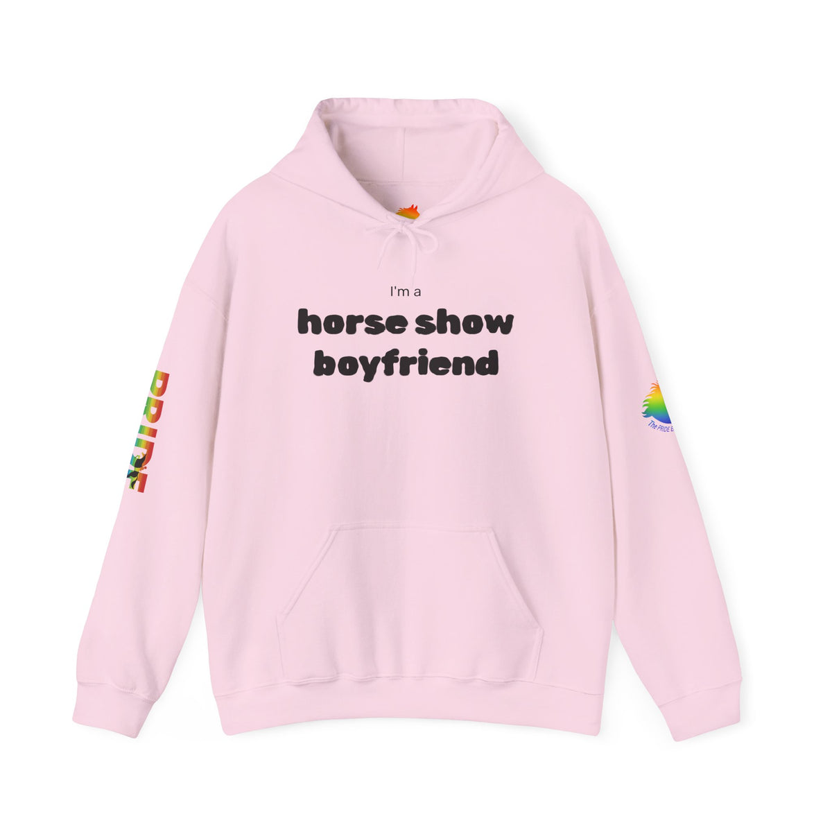 Horse Show Boyfriend Pride Hoodie