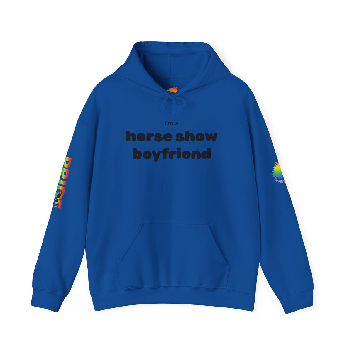 Horse Show Boyfriend Pride Hoodie