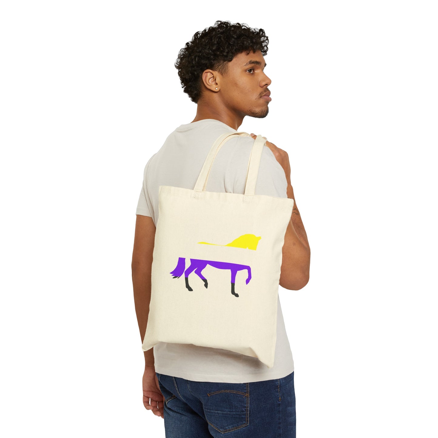 Nonbinary Canvas Tote Bag